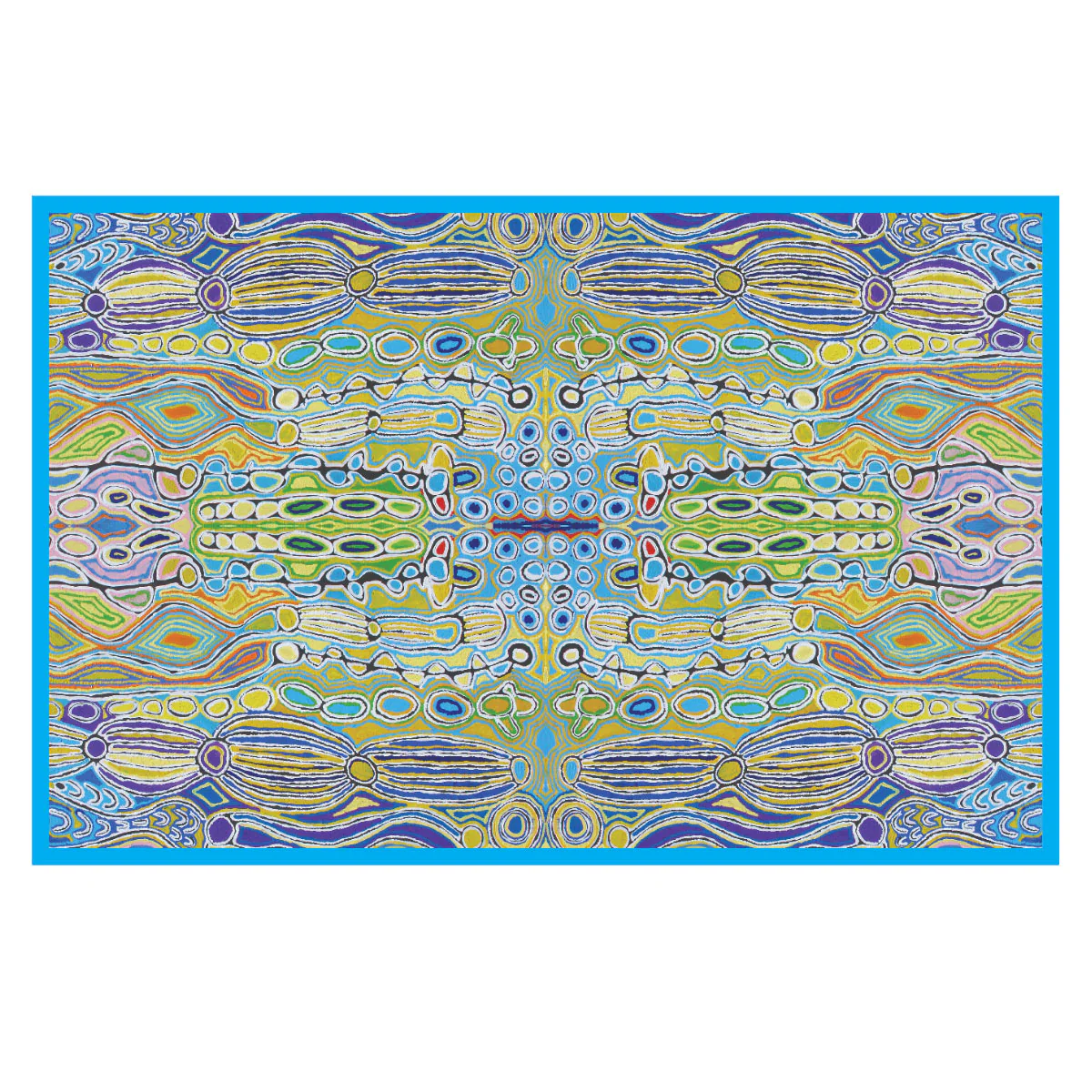 Table Cloth Large Cotton Judy Watson JWA628 - Better World Arts