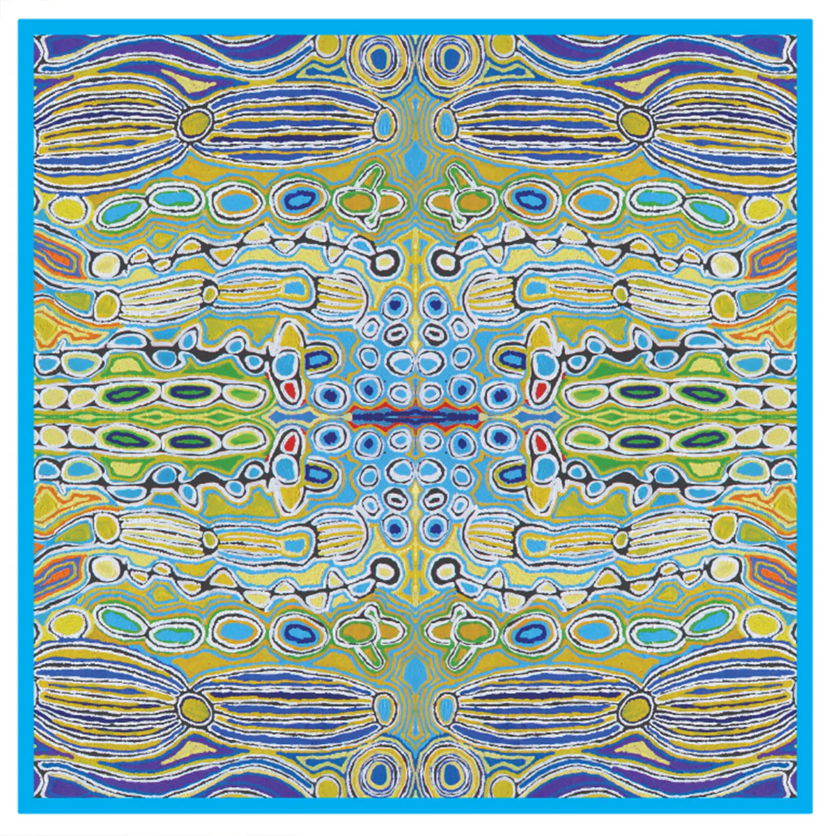 Table Cloth Square Cotton Judy Watson JWA628 - Better World Arts