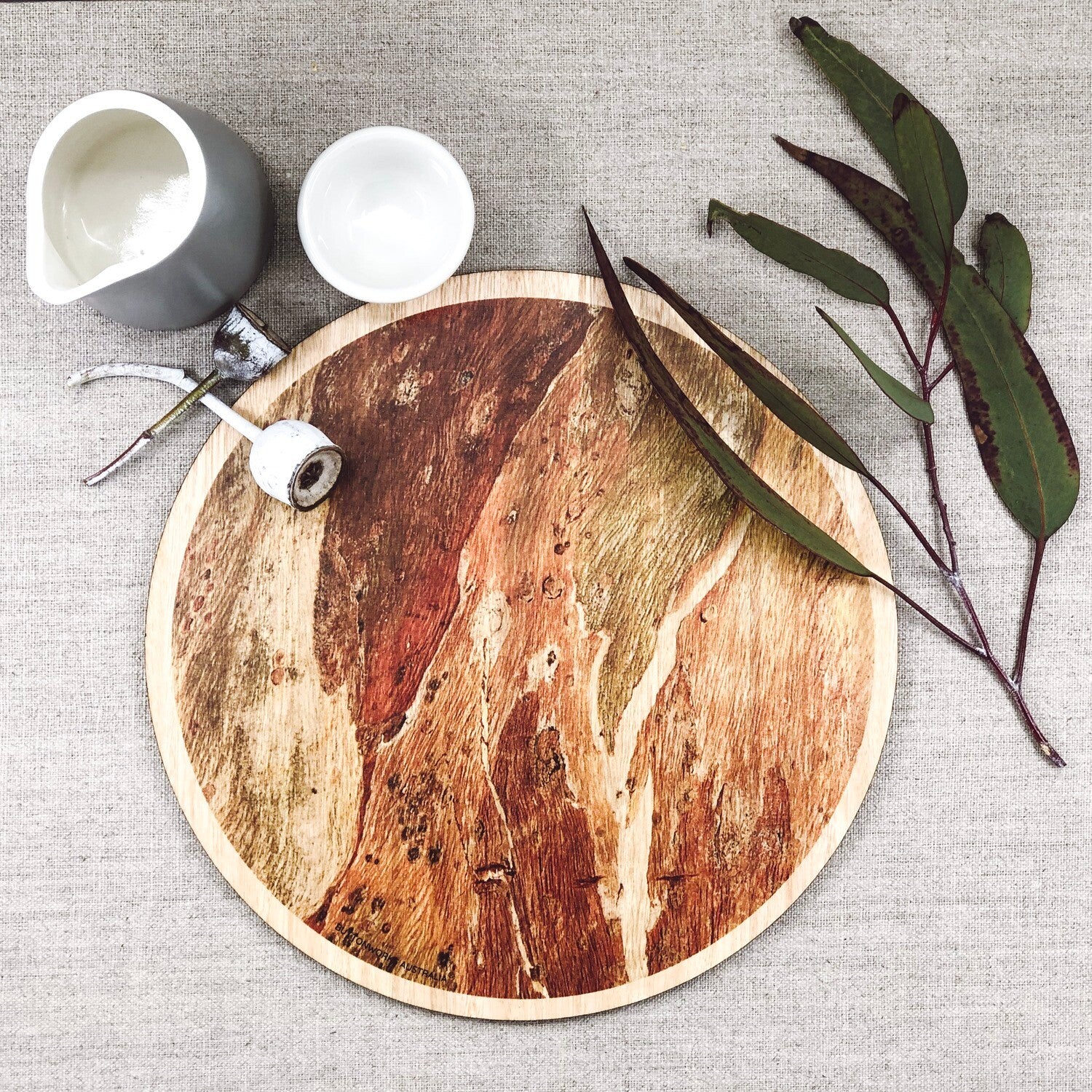 Tablemats Gum Bark Set of 4 - Buttonworks - Image 3