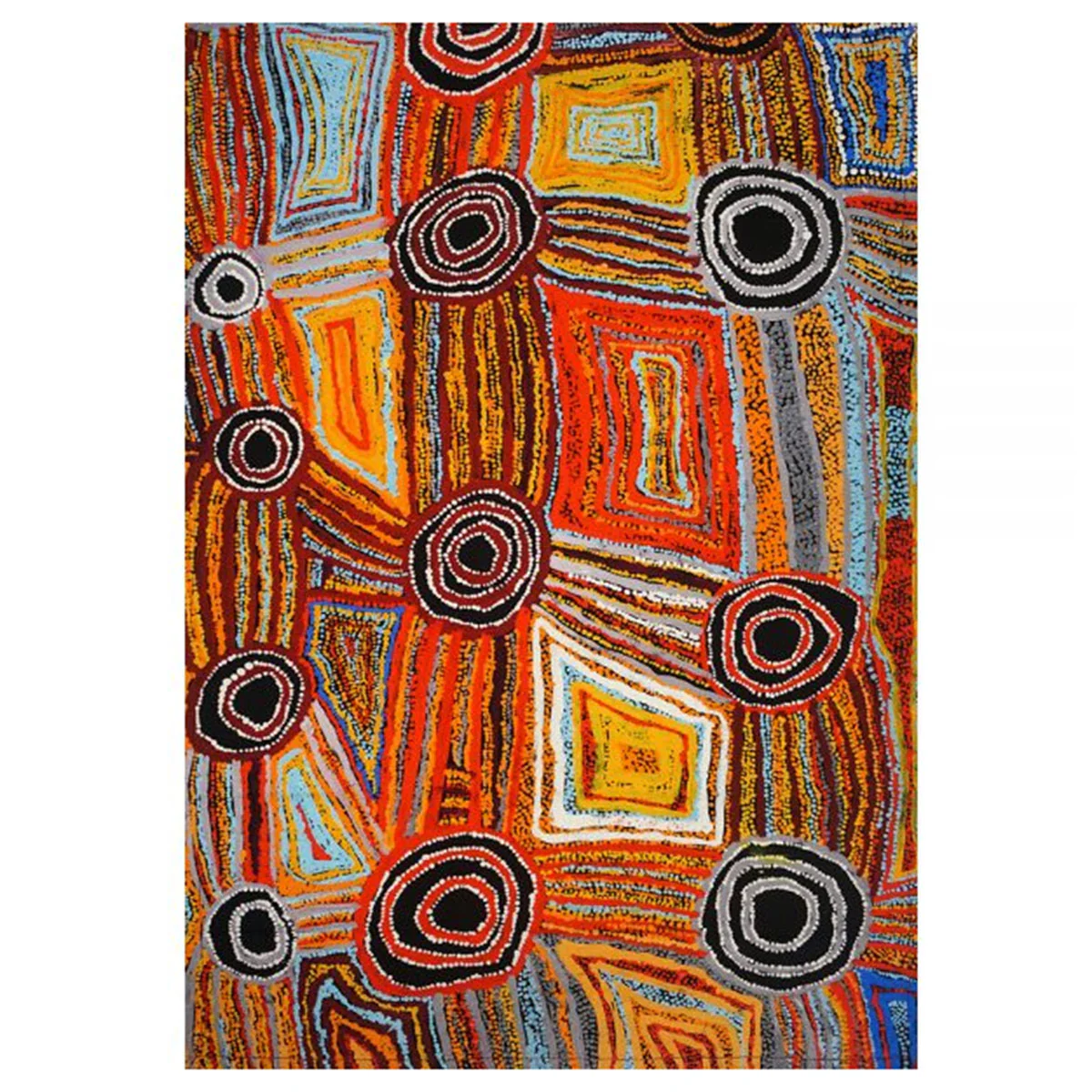 Tea Towel Mary Napanggardi Brown MAB665 - Better World Arts