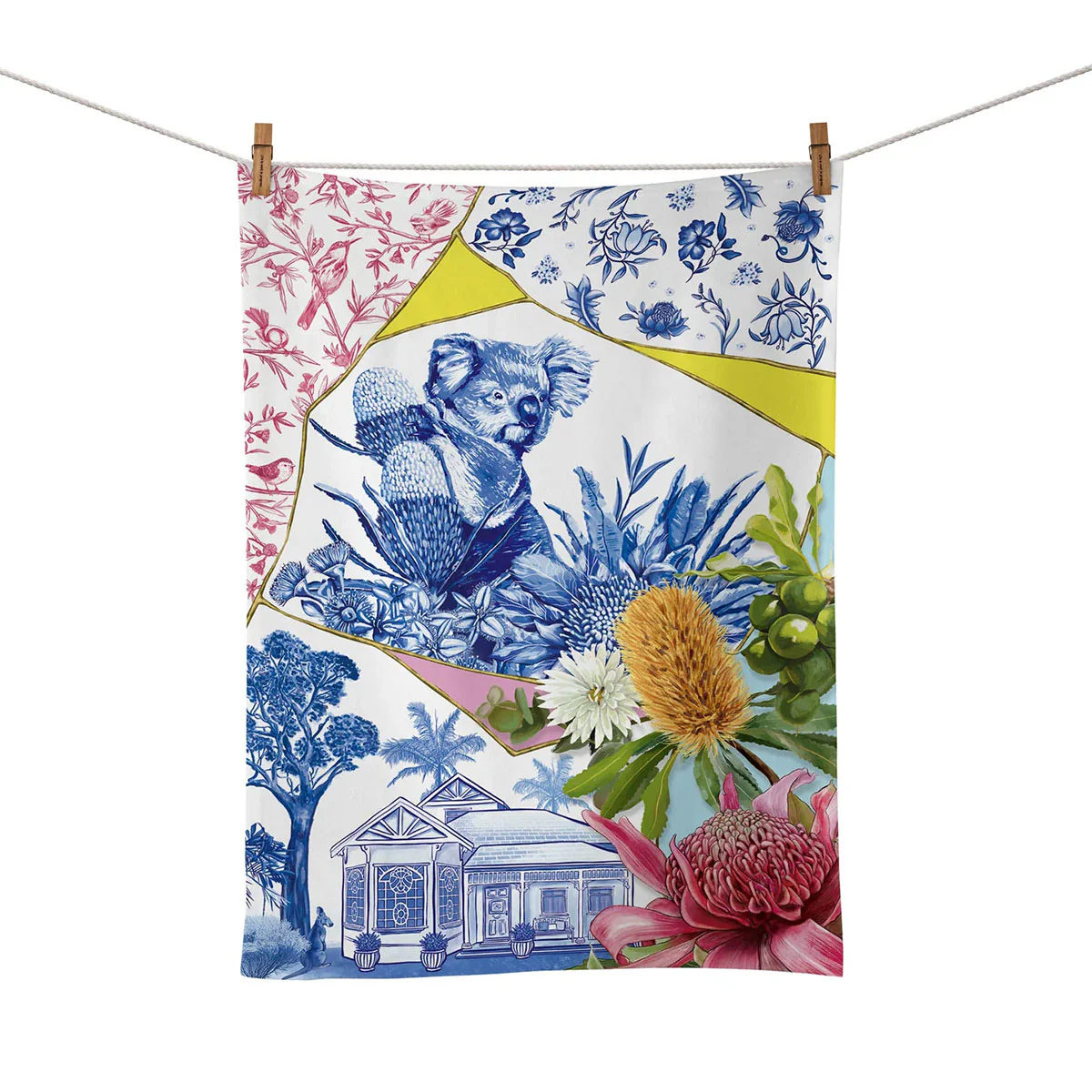 Tea Towel Pieces Of Poetry - LaLaLand