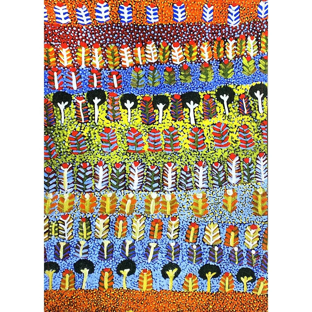 Tea Towel Bush Medicine Plants Rosie Ngwarrin Ross ROR414 - Better World Arts