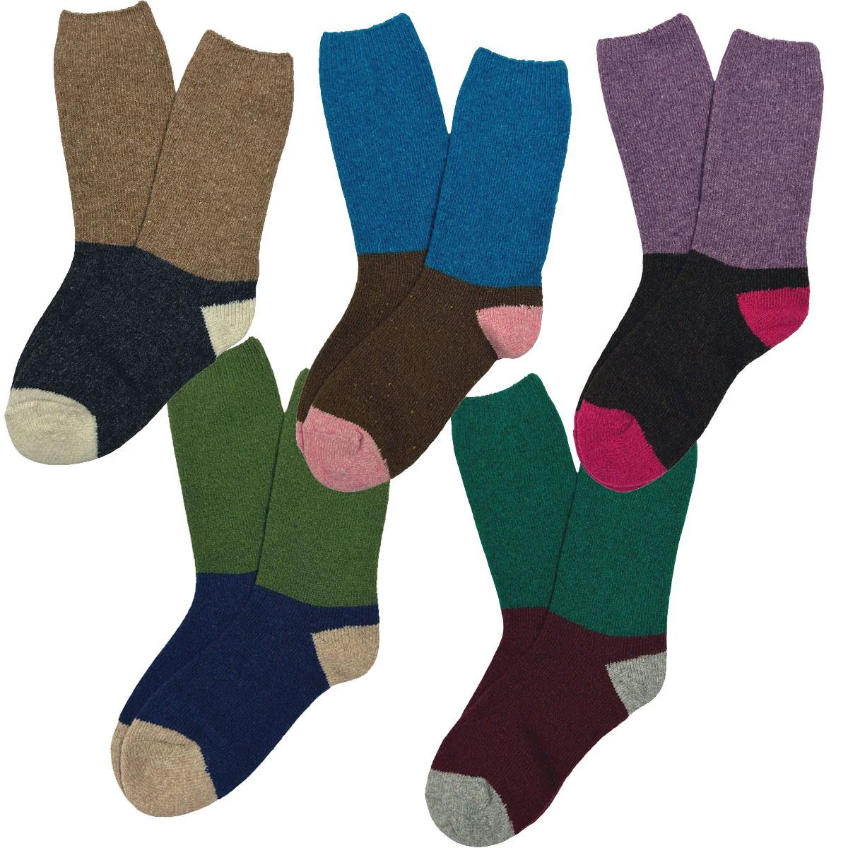 Terrific Triple Tone Socks - Image 2