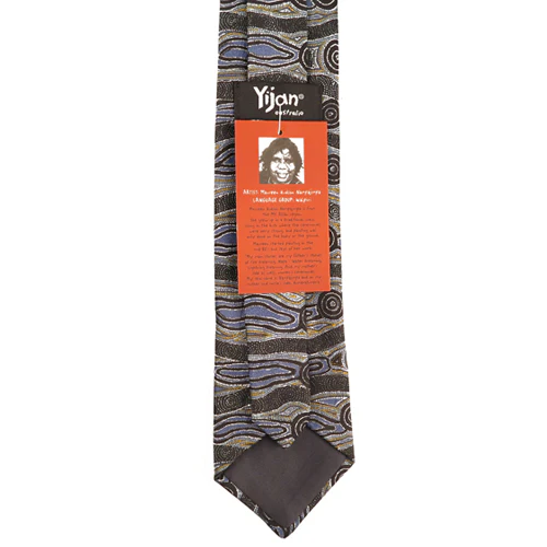 Tie Maureen Hudson Water Dreaming Black/Beige - Yijan - Image 2