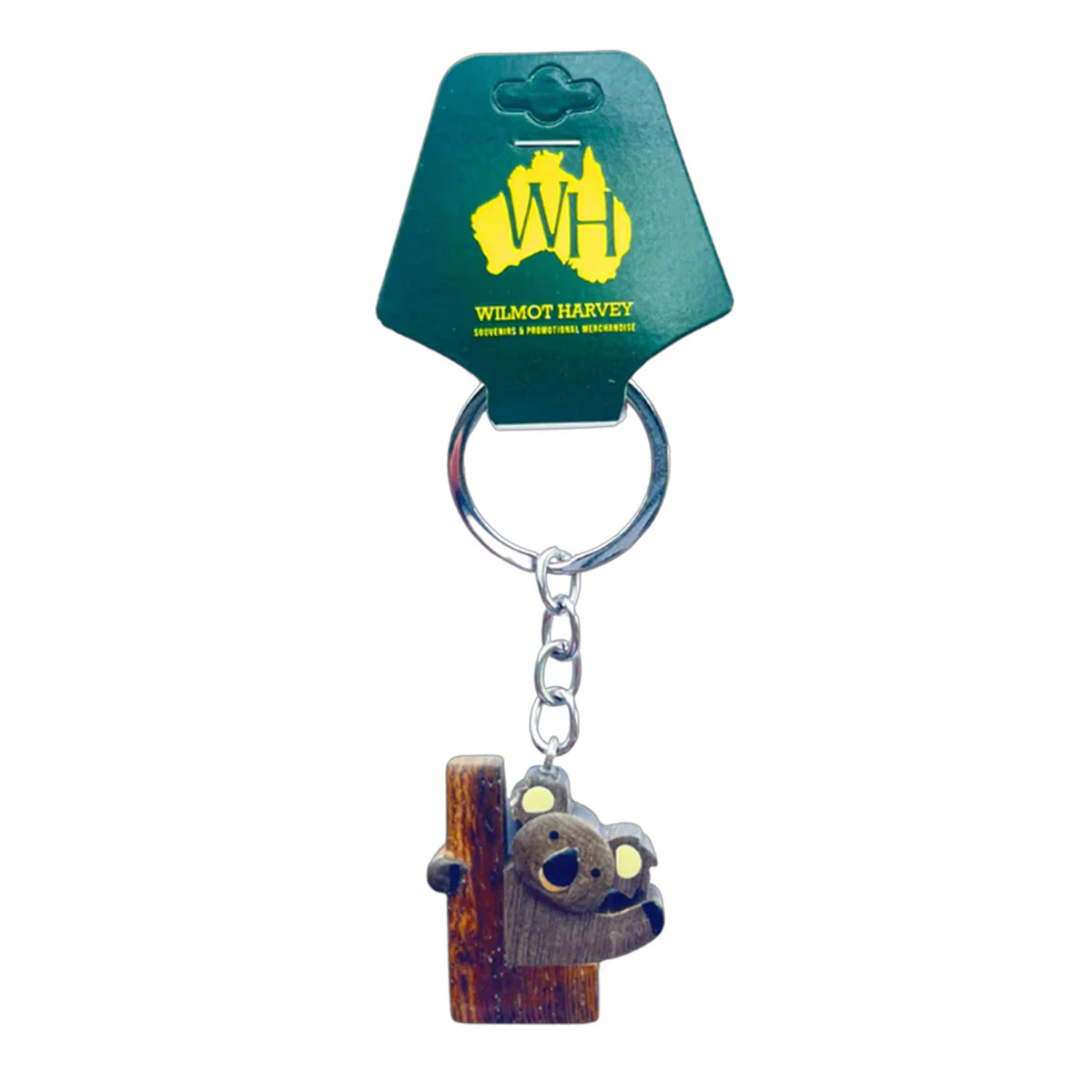 Timber Keyring L Koala Alphabet Range - Wilmot Harvey