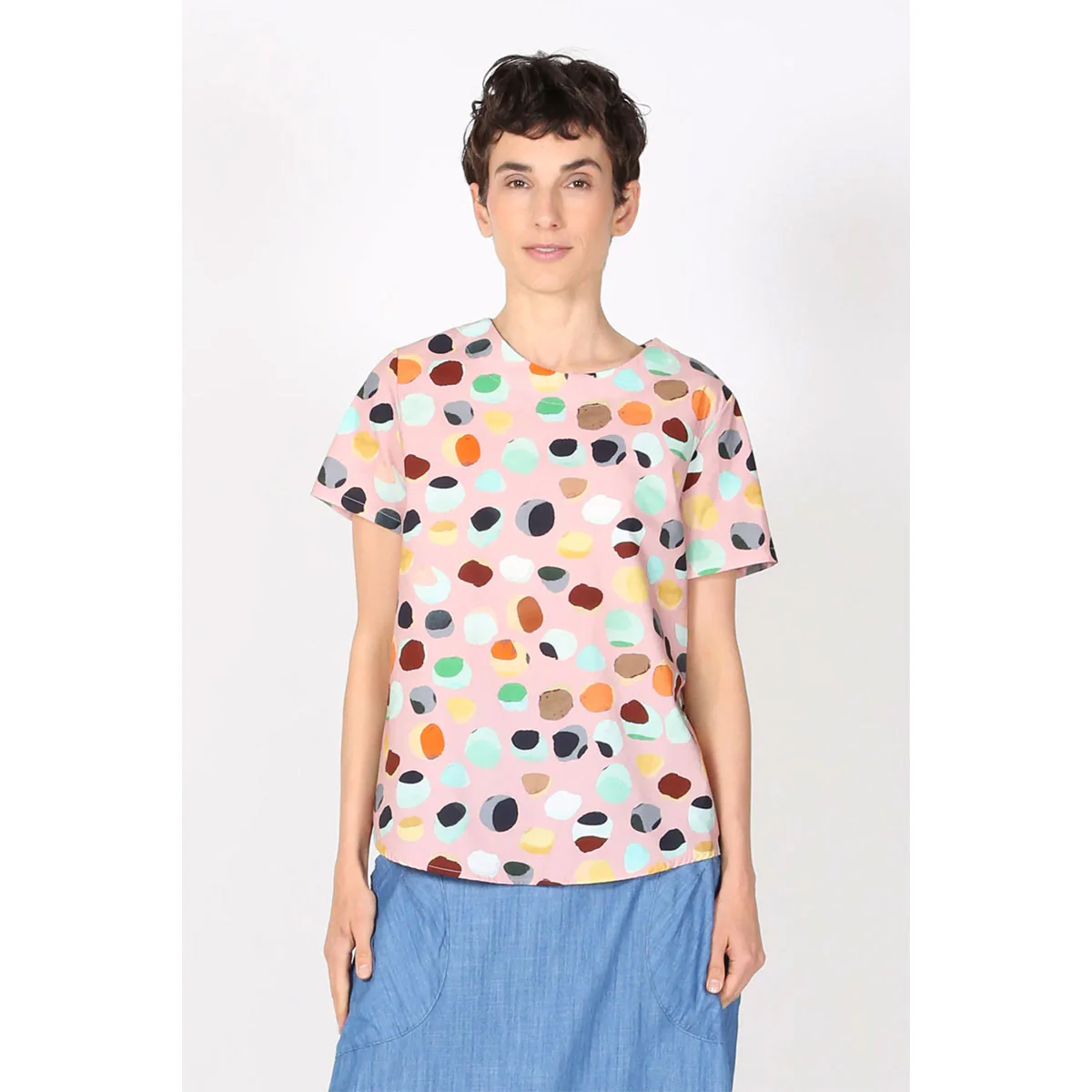 Top Cotton Confetti Pink - Olga de Polga - Image 2