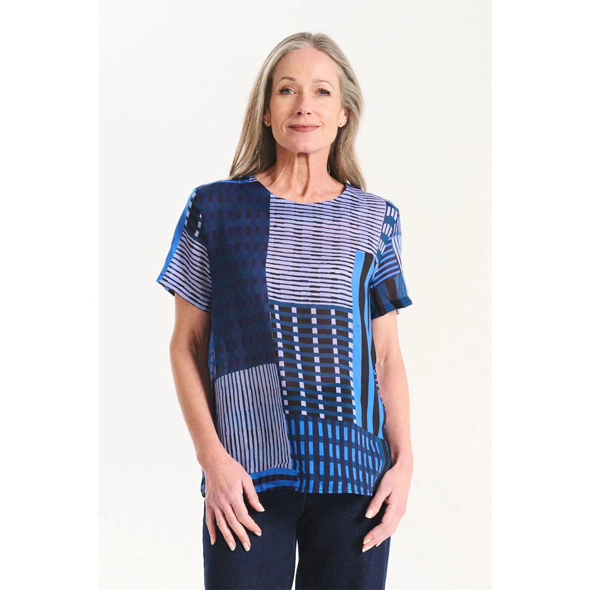 Top Metro Midnight Cotton Voile - Olga de Polga - Image 2