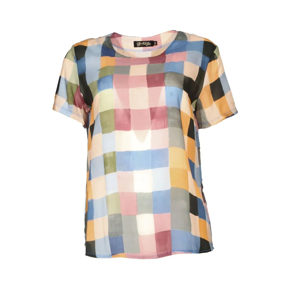 Top Tessara Blush Cotton Voile - Olga de Polga