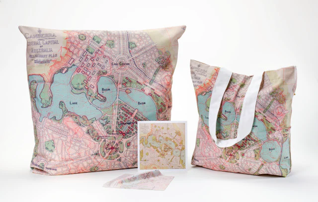 Tote Bag Canberra Map - National Museum of Australia - Image 2