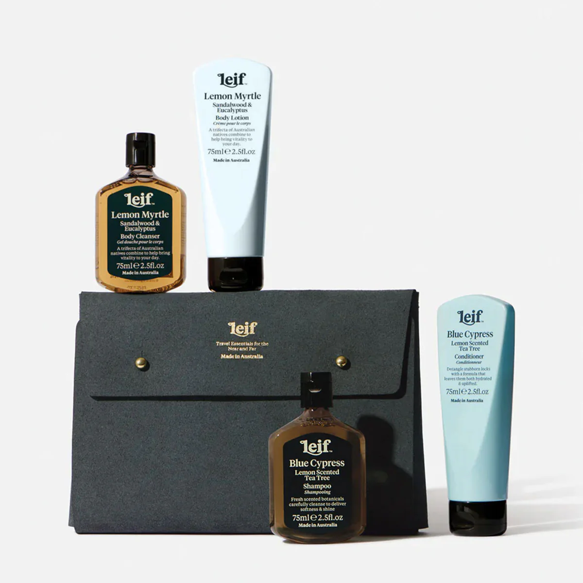 Travel Essentials Pack Lemon Myrtle - Leif