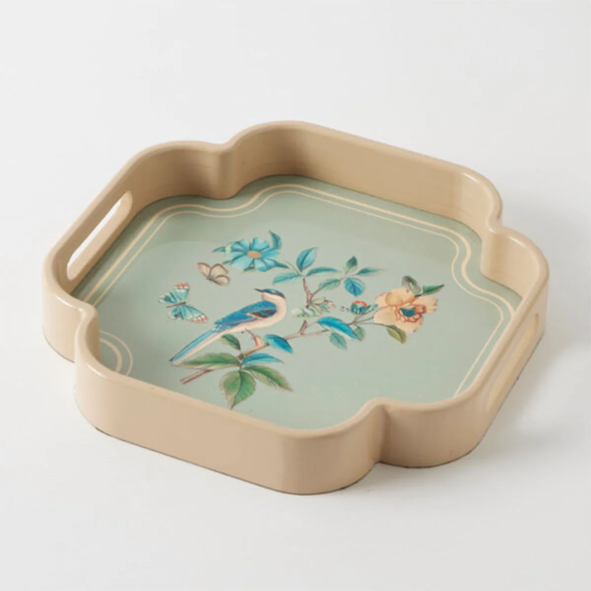 Tray Harmony Bird Blue - Pilbeam Living