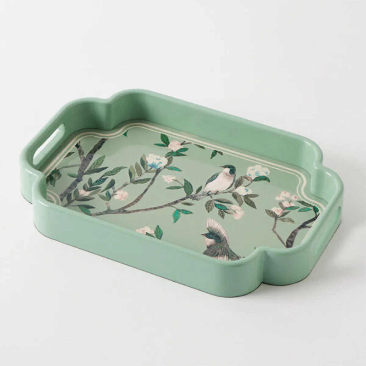 Tray Songbird Green - Pilbeam Living