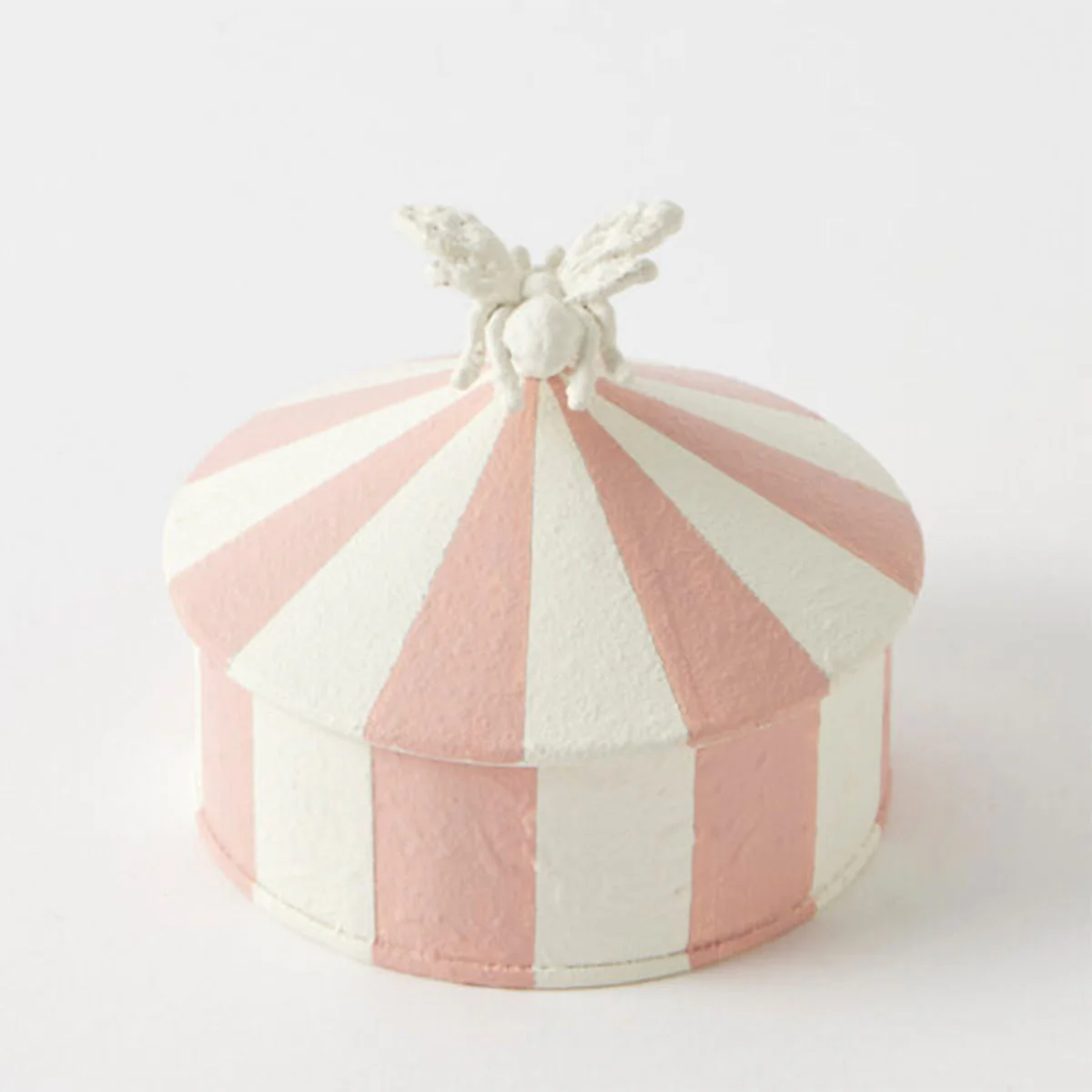 Trinket Box Nature's Harmony Pink Cream - Pilbeam Living