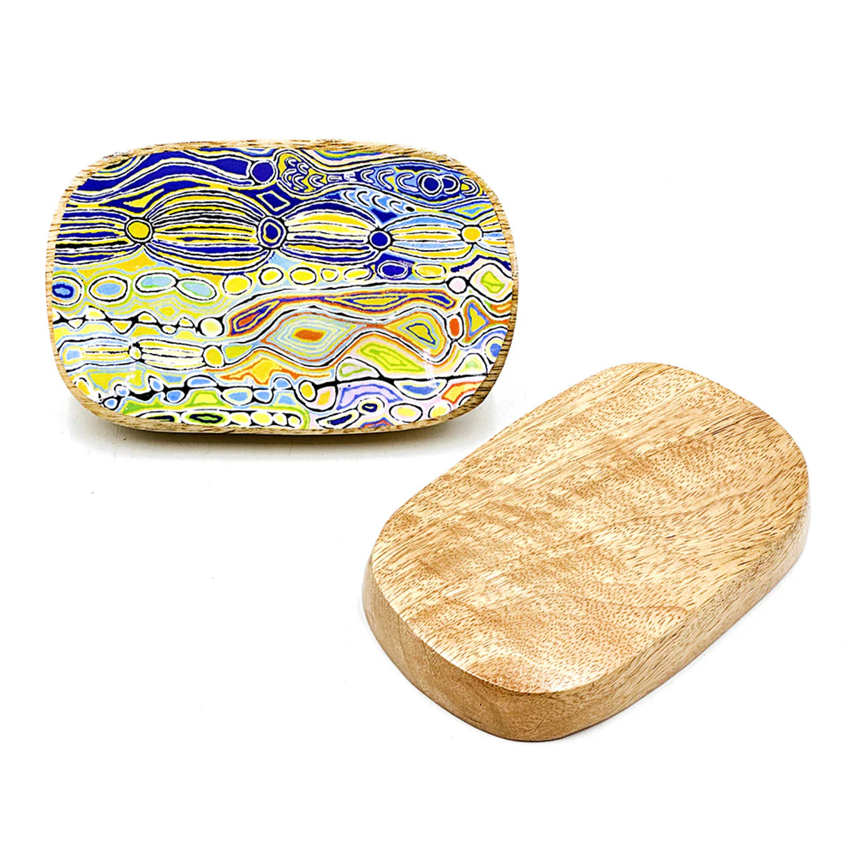 Trinket Dish Oblong Judy Watson AJWA628 - Better World Arts
