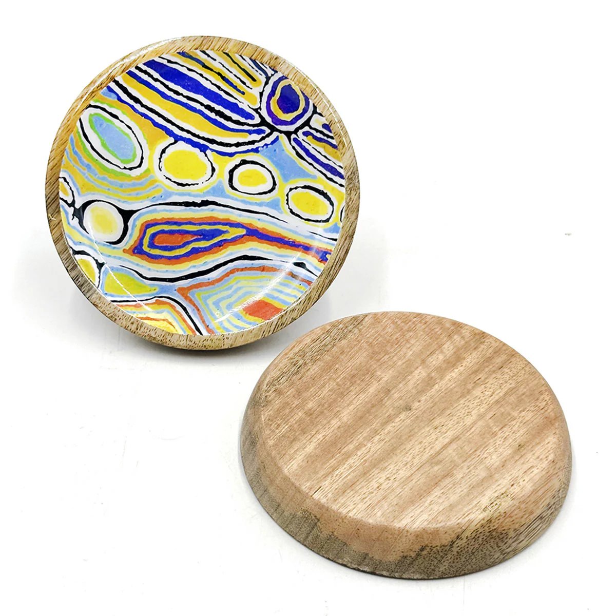 Trinket Dish Round Judy Watson AJWA628 - Better World Arts