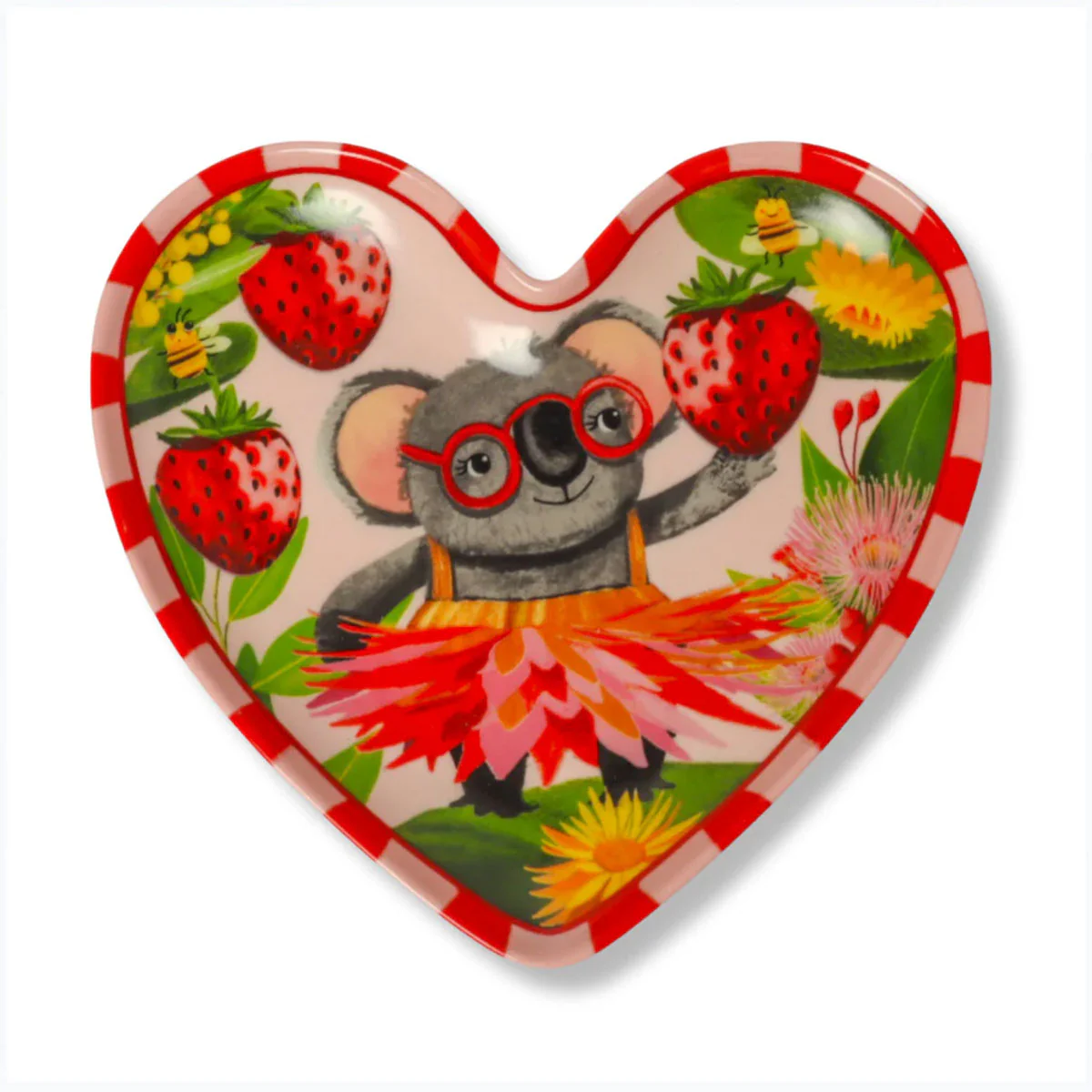 Trinket Tray Heart Shape Bush Party - Lalaland