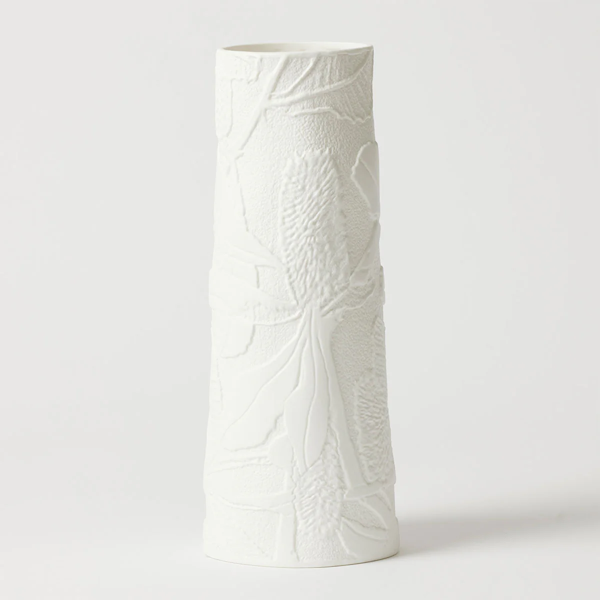 Vase Banksia Tall Large White - Pilbeam Living