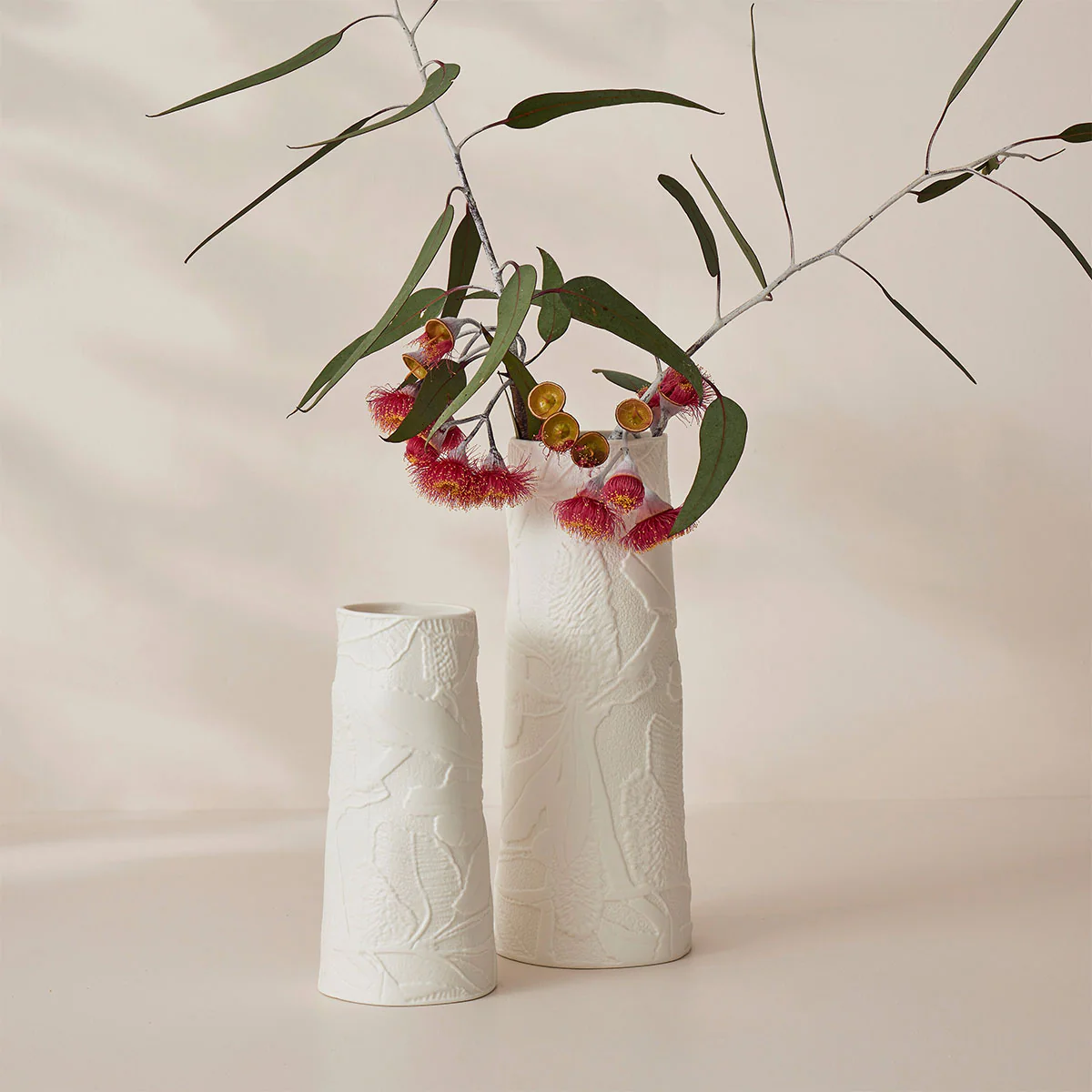 Vase Banksia Tall Large White - Pilbeam Living - Image 2