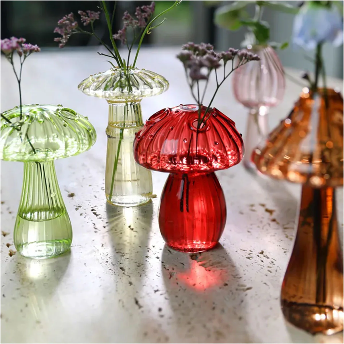 Vase Mushroom Assorted - Klevering - Image 2