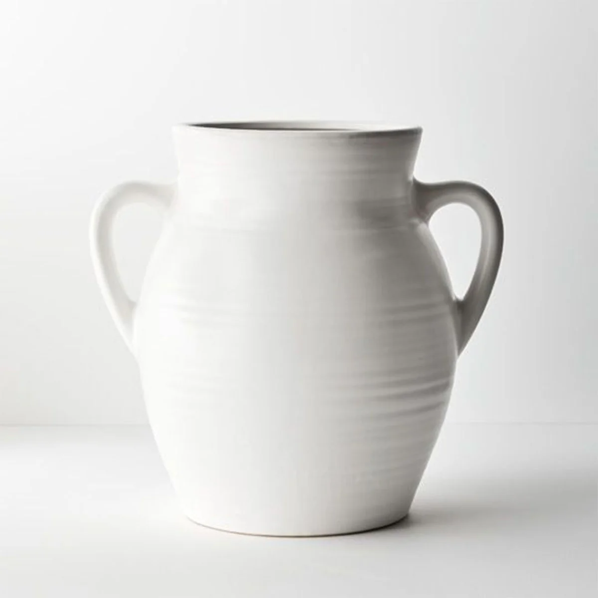 Vase Omega White 41cm x 38cm - Floral Interiors