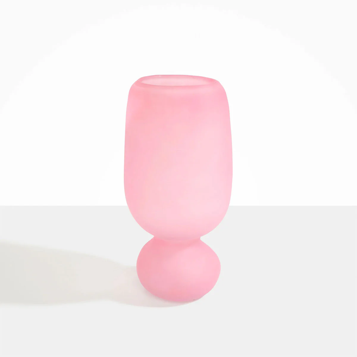 Vase Tall Glass Rockpool Rose - Dinosaur Designs