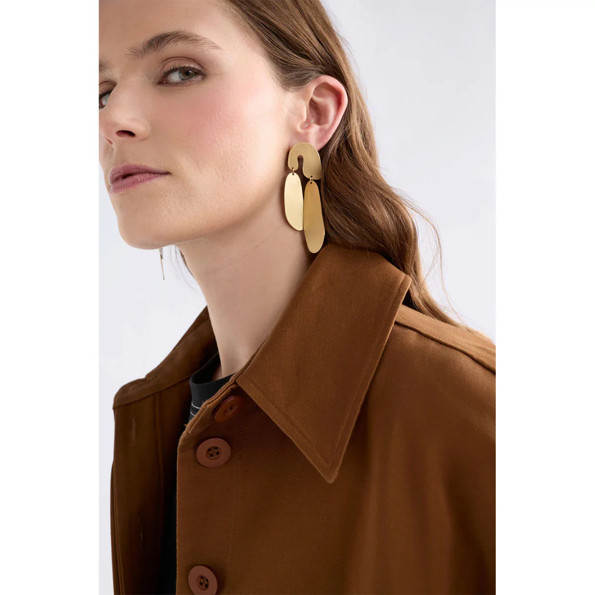 Vinli Earring Gold - Elk Accessories - Image 2