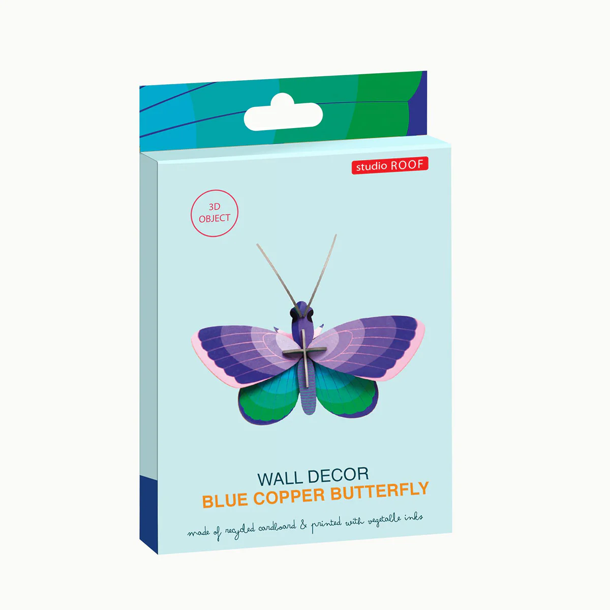 Wall Art Blue Copper Butterfly - Until Pty Ltd - Image 2