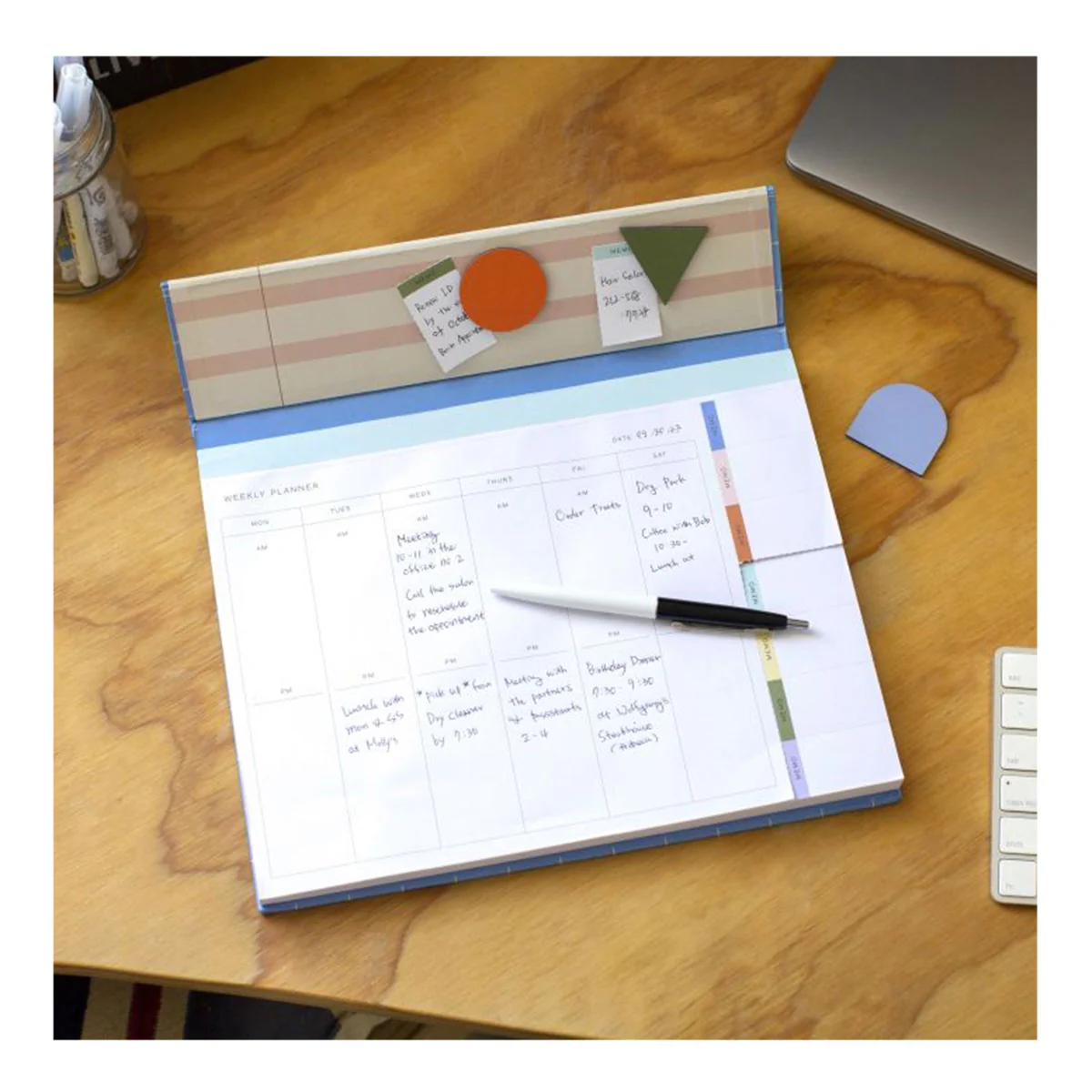Weekly Desk Planner Magnetic Inkerie - Isalbi - Image 2