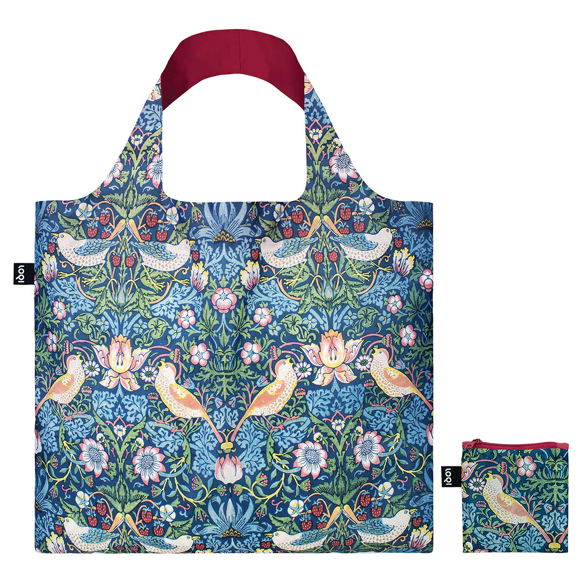 William Morris The Strawberry Thief Bag - Isalbi