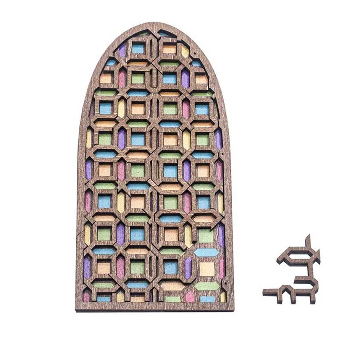 Wood Puzzle Cathedral Door - True Genius - Image 2