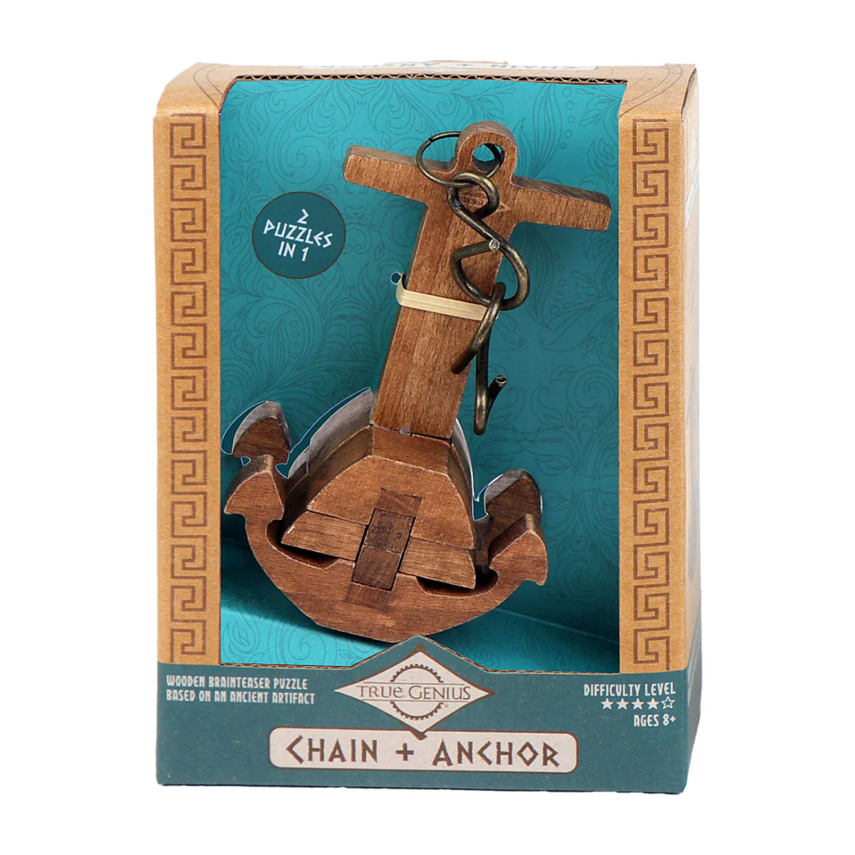Wood Puzzle Chain and Anchor - True Genius