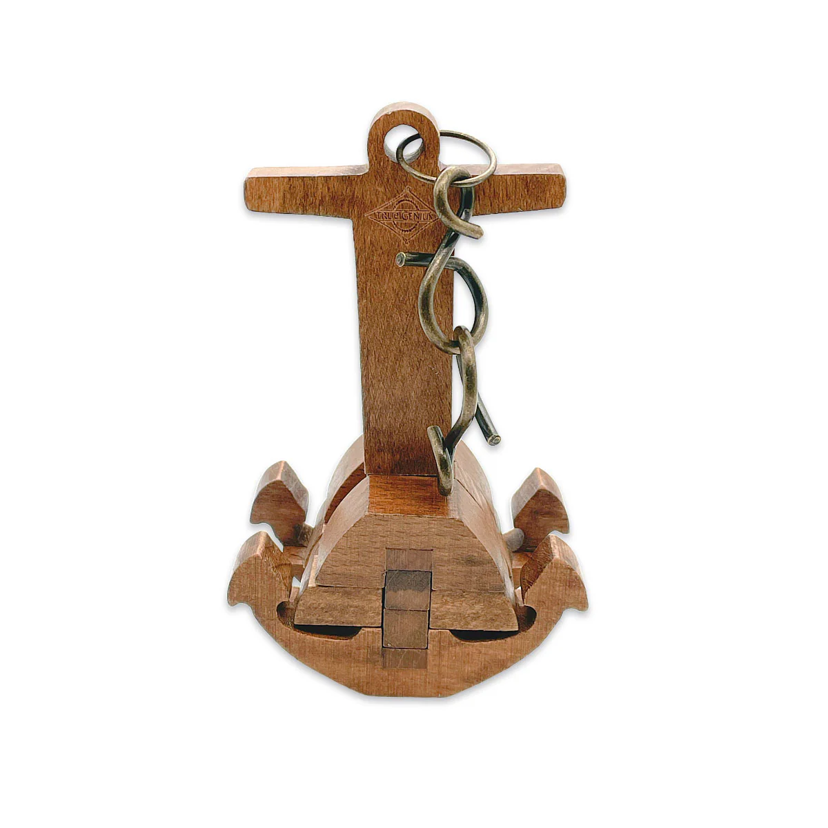 Wood Puzzle Chain and Anchor - True Genius - Image 2