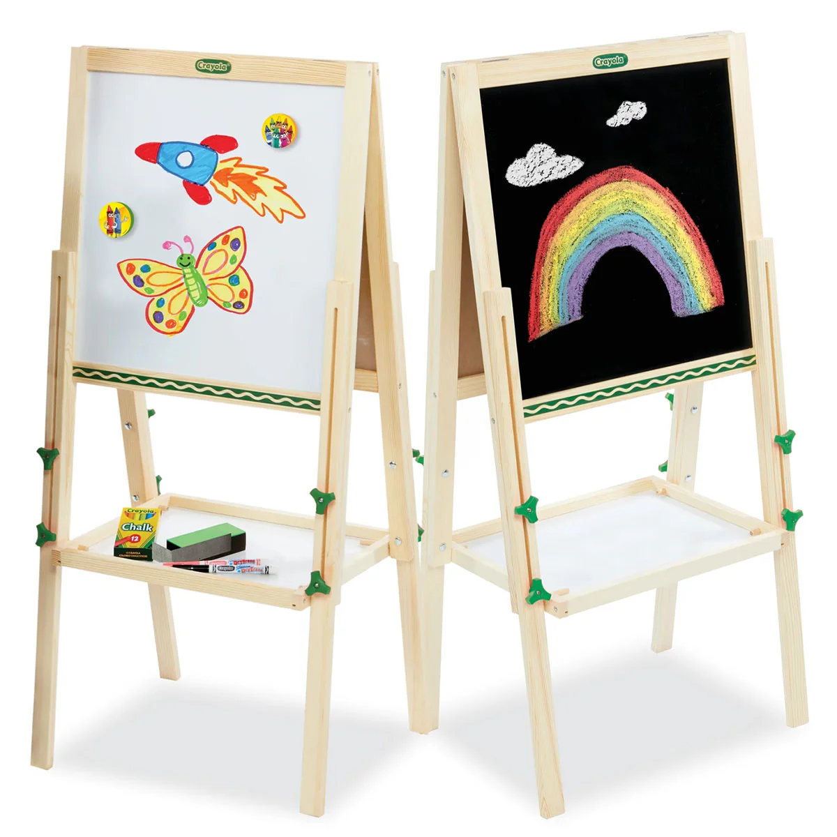 Wooden Art Easel Dual Sided - Crayola
