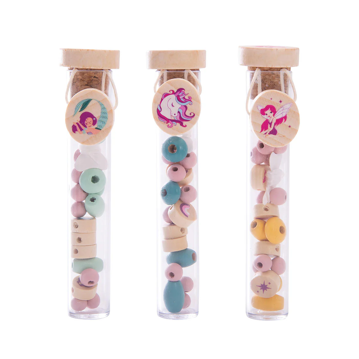 Wooden Bead bracelet Kit - Isalbi