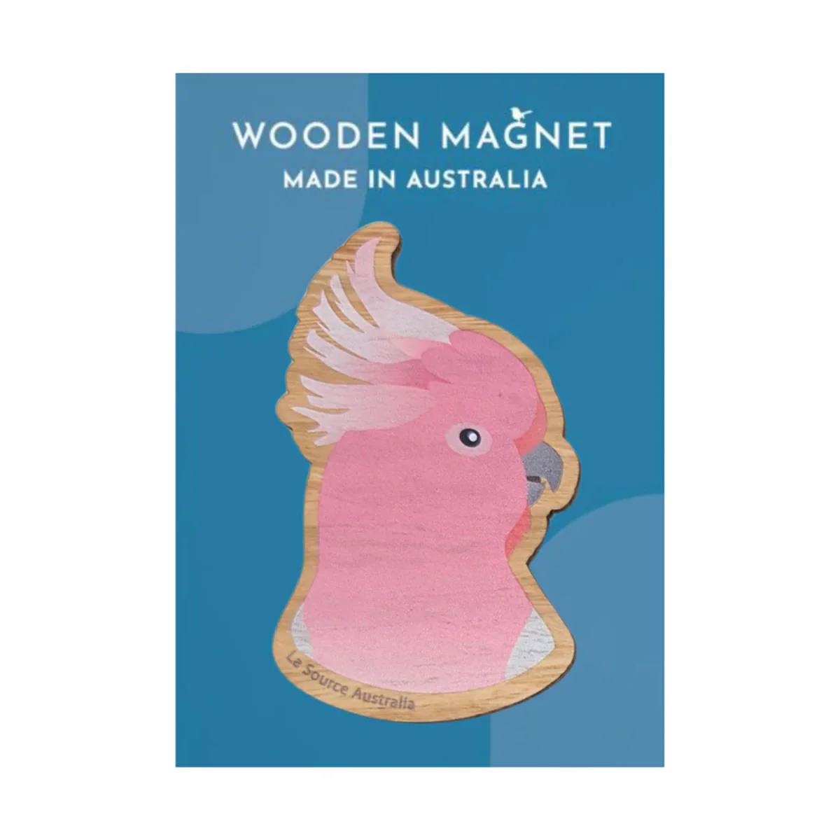 Wooden Magnet Galah - La Source