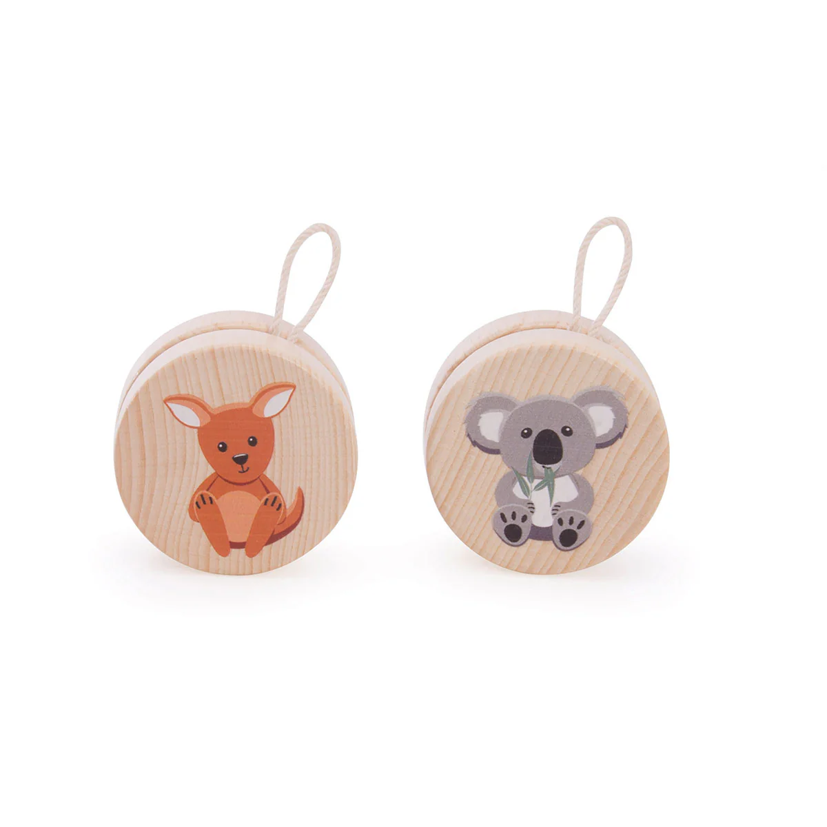 Wooden Yo Yo Aussie Animals - Isalbi
