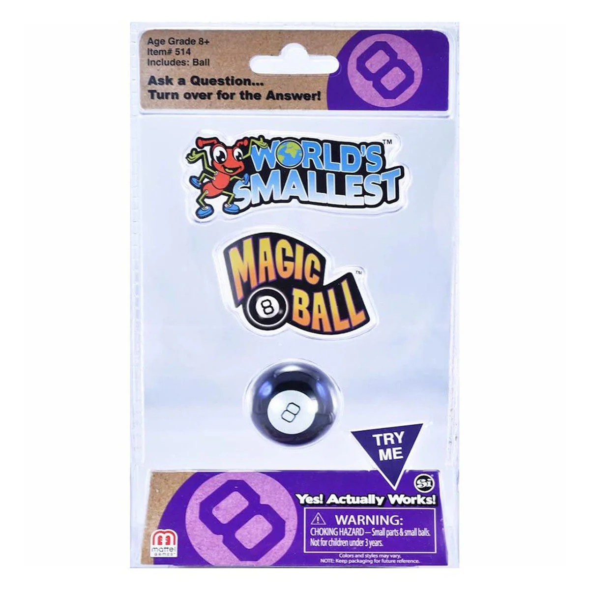 Worlds Smallest Magic 8 Ball  - Big Balloon