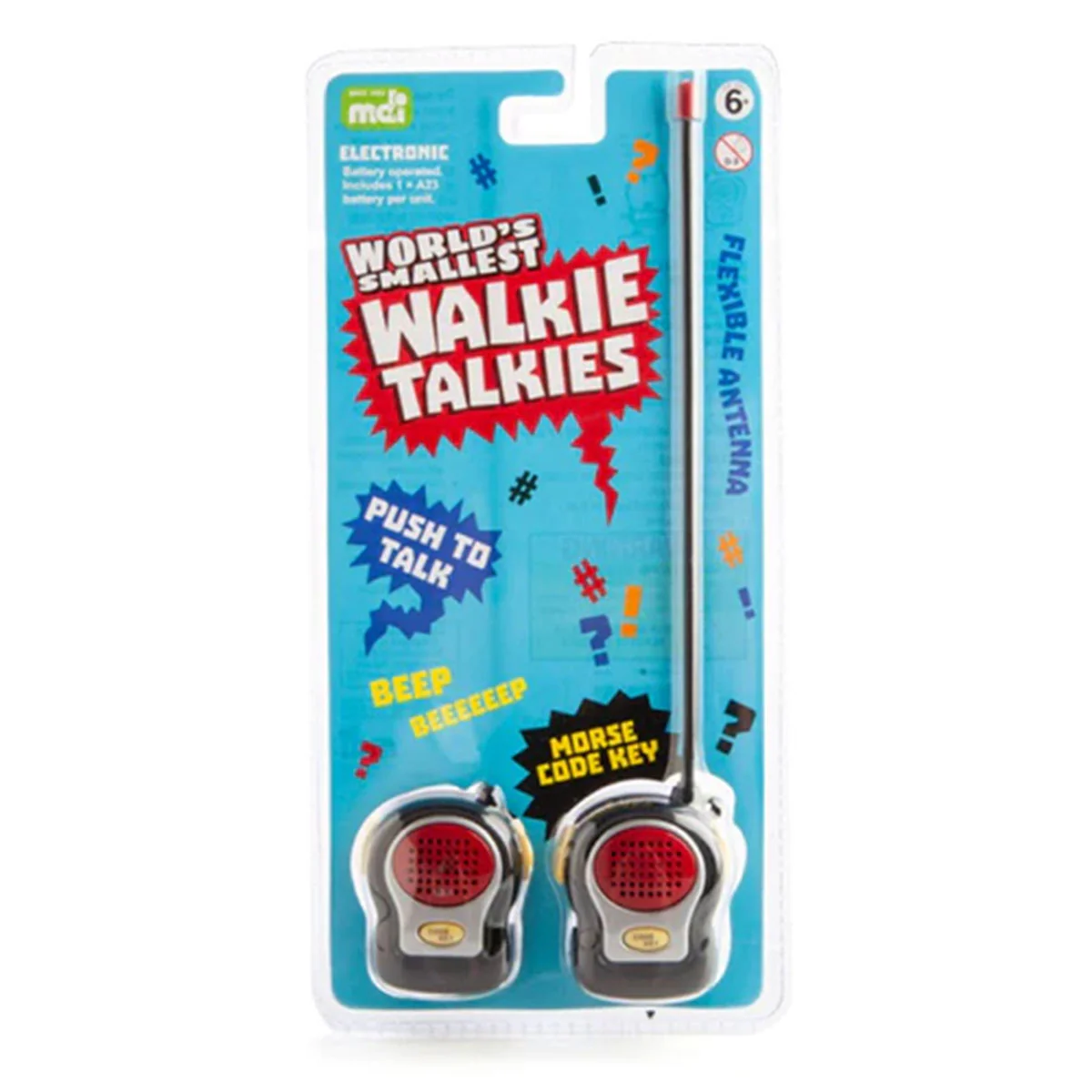 Worlds Smallest Walkie Talkies - MDI